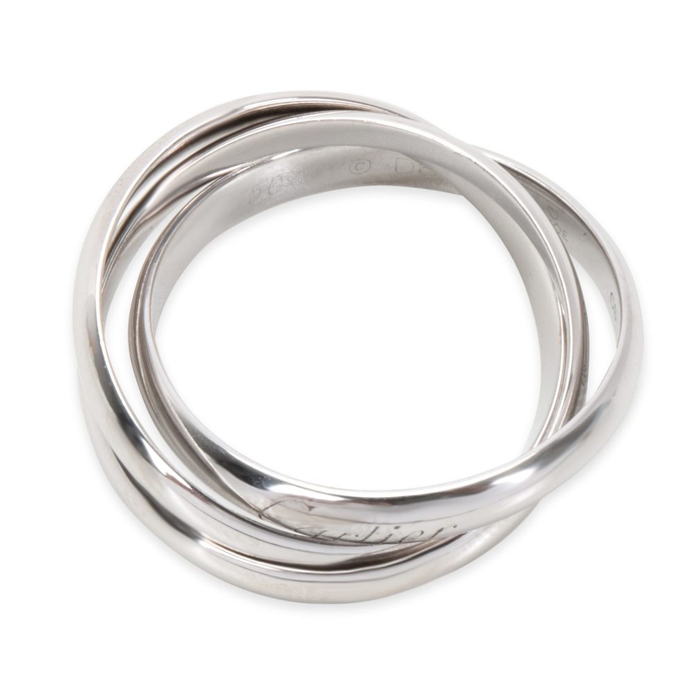 Cartier Trinity Ring in 18K White Gold (Size 60) - Picture 2 of 3